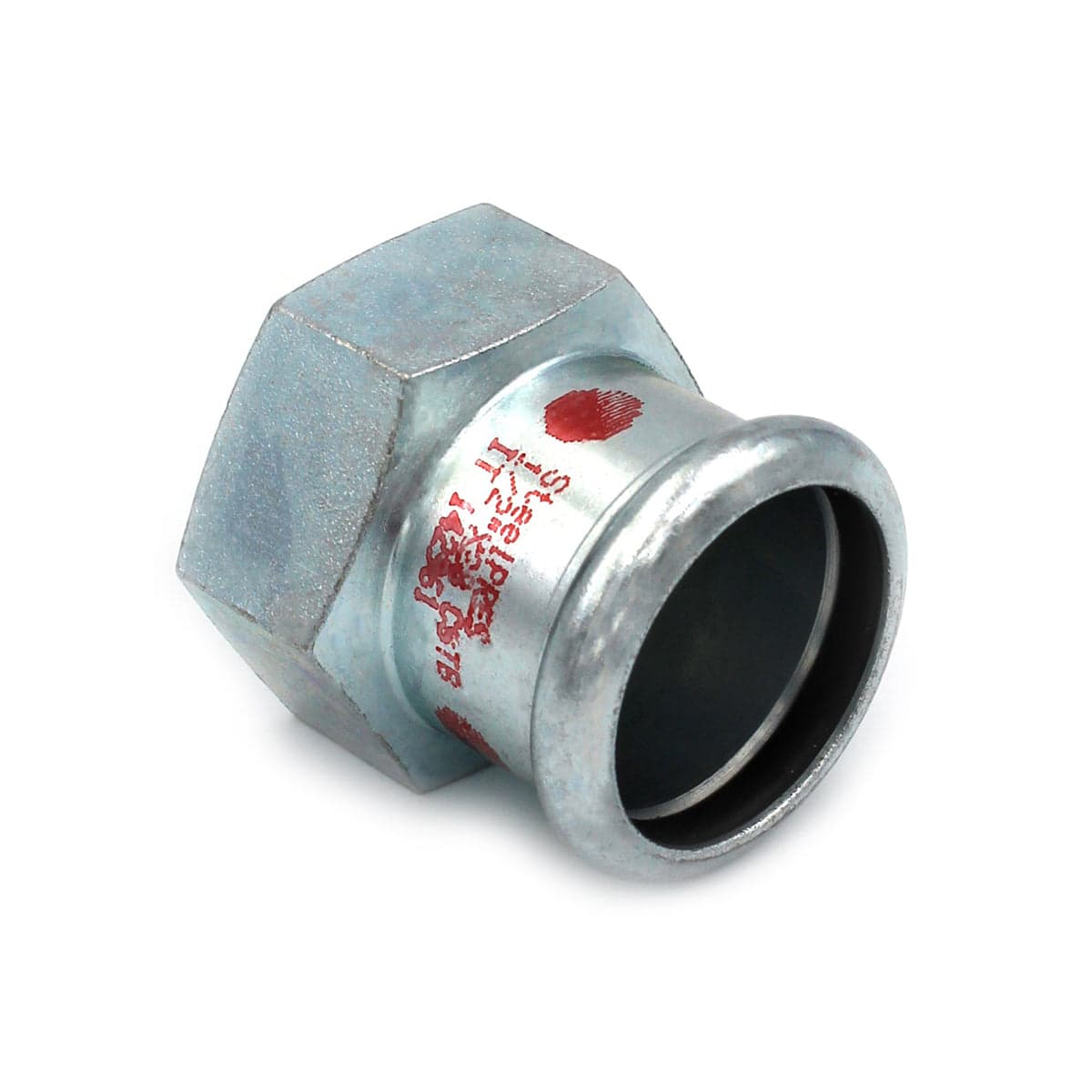 Manicotto Misto Filetto F A Pressare In Acciaio Carbonio Steel Pres- 1 X 35- R.M.- Pezzi 5 in Aste filettate BricoGo - Marano di Napoli, commercioVirtuoso.it