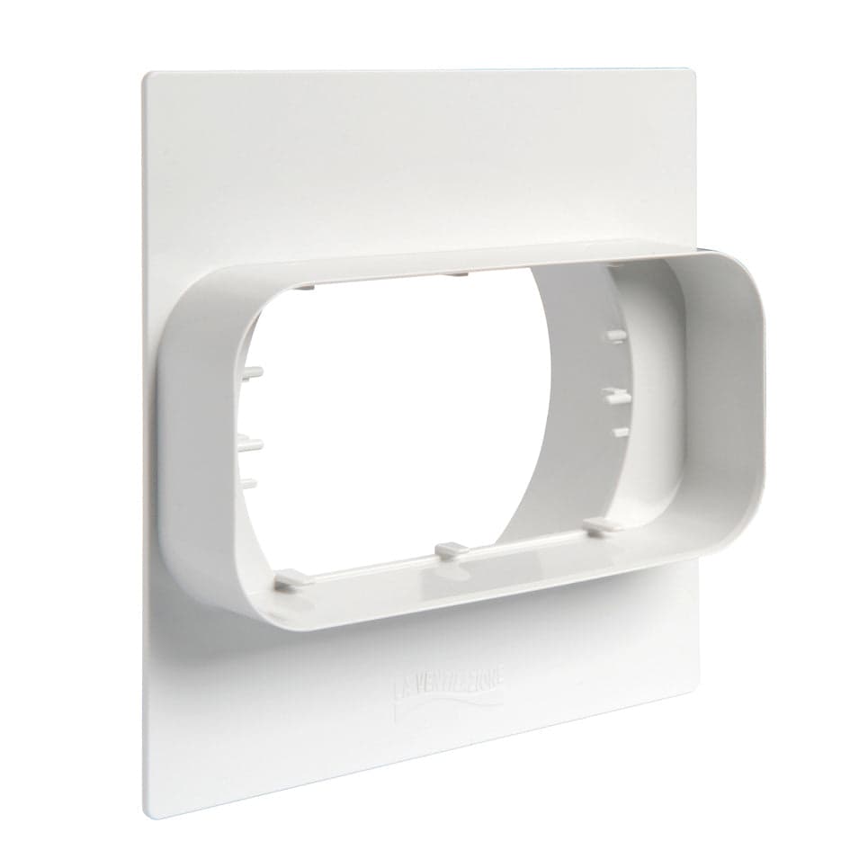 Placca Per Passaggio A Muro Da Tubo Tondo A Rettangolare- Mm 220X90- First- Pezzi 1 in Canalizzazioni BricoGo - Marano di Napoli, commercioVirtuoso.it