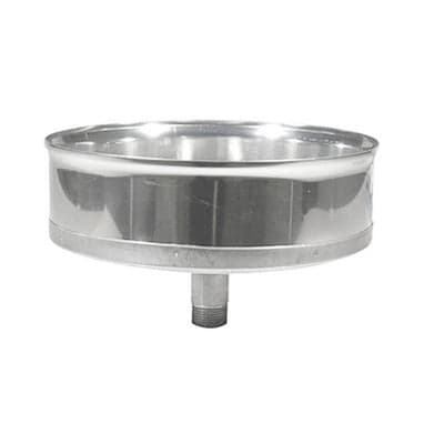 Tappo Chiusura Acciaio 316L Con Spurgo- Diam. 60- Dk- Pezzi 1