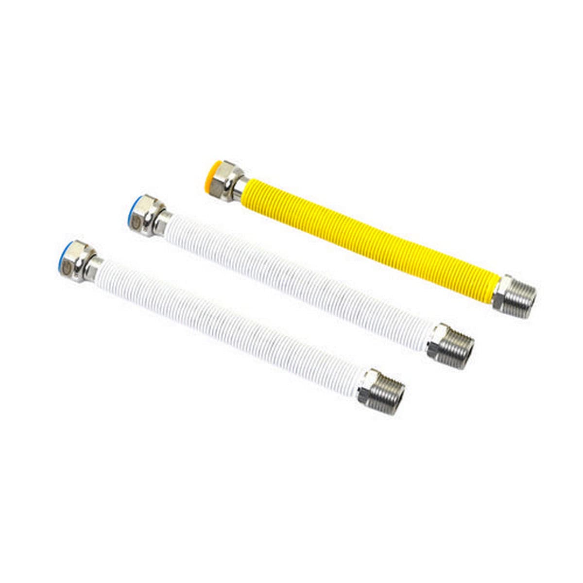Kit 3 Pz Flessibili 1Gas 2 Bianchi- 1/2 Mm 200/400- Debor- Pezzi 1 in  BricoGo - Marano di Napoli, commercioVirtuoso.it
