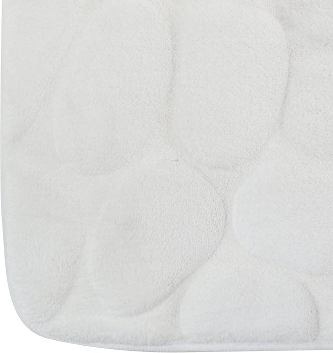 Tappeto Bagno In Microfibra Schiuma- Bianco Cm 50X80- Spire- Pezzi 1 in Tappetini per il bagno BricoGo - Marano di Napoli, commercioVirtuoso.it
