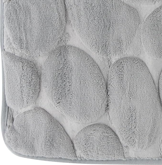 Tappeto Bagno In Microfibra Schiuma- Grigio Cm 50X80- Spire- Pezzi 1 in Tappetini per il bagno BricoGo - Marano di Napoli, commercioVirtuoso.it