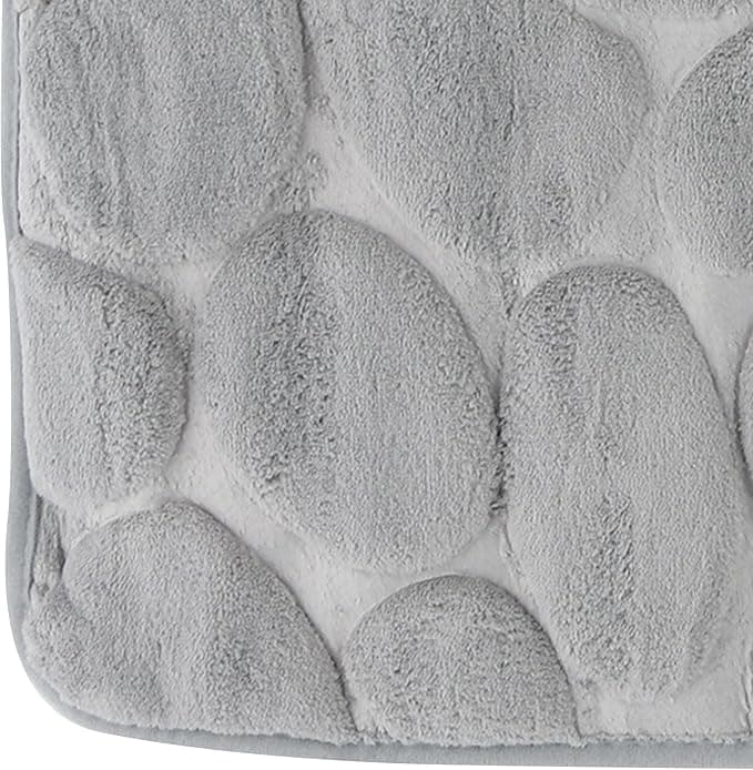 Tappeto Bagno In Microfibra Schiuma- Grigio Cm 50X80- Spire- Pezzi 1 in Tappetini per il bagno BricoGo - Marano di Napoli, commercioVirtuoso.it