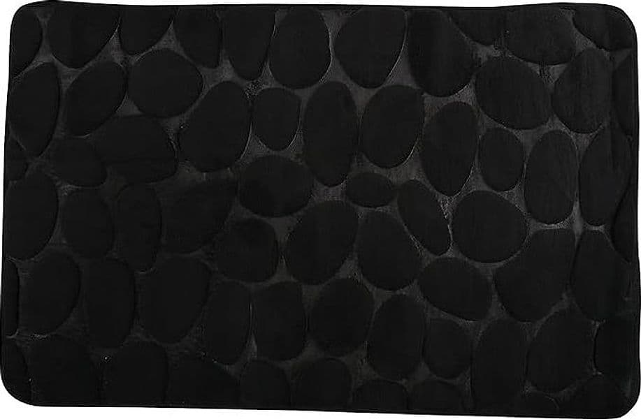 Tappeto Bagno In Microfibra Schiuma- Nero Cm 50X80- Spire- Pezzi 1 in Tappetini per il bagno BricoGo - Marano di Napoli, commercioVirtuoso.it