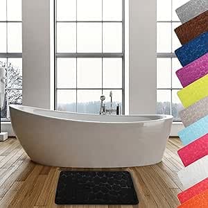 Tappeto Bagno In Microfibra Schiuma- Nero Cm 40X60- Spire- Pezzi 1 in Tappetini per il bagno BricoGo - Marano di Napoli, commercioVirtuoso.it