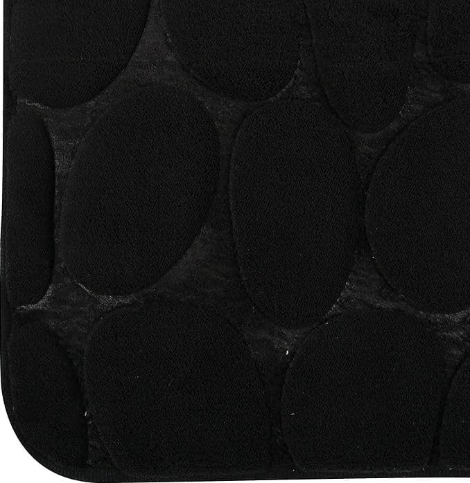 Tappeto Bagno In Microfibra Schiuma- Nero Cm 40X60- Spire- Pezzi 1 in Tappetini per il bagno BricoGo - Marano di Napoli, commercioVirtuoso.it