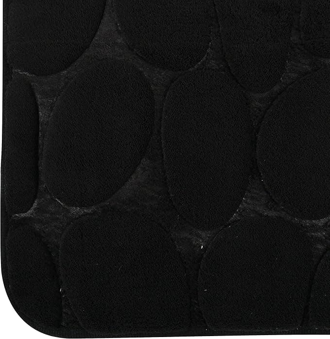 Tappeto Bagno In Microfibra Schiuma- Nero Cm 40X60- Spire- Pezzi 1 in Tappetini per il bagno BricoGo - Marano di Napoli, commercioVirtuoso.it