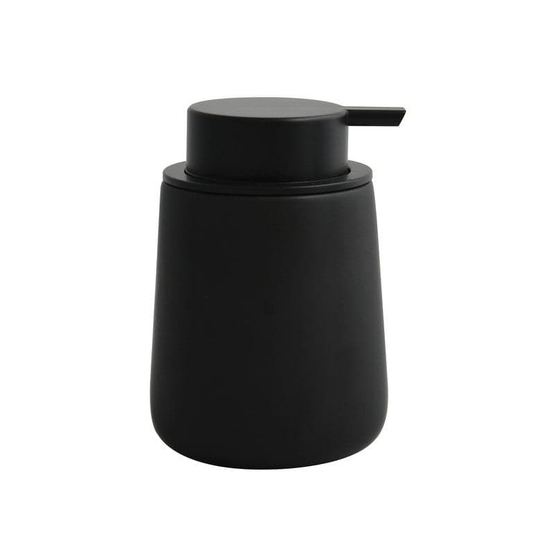 Dispenser Sapone In Ceramica Maonie- Nero Opaco- Spire- Pezzi 1 in Dosatori per sapone liquido BricoGo - Marano di Napoli, commercioVirtuoso.it