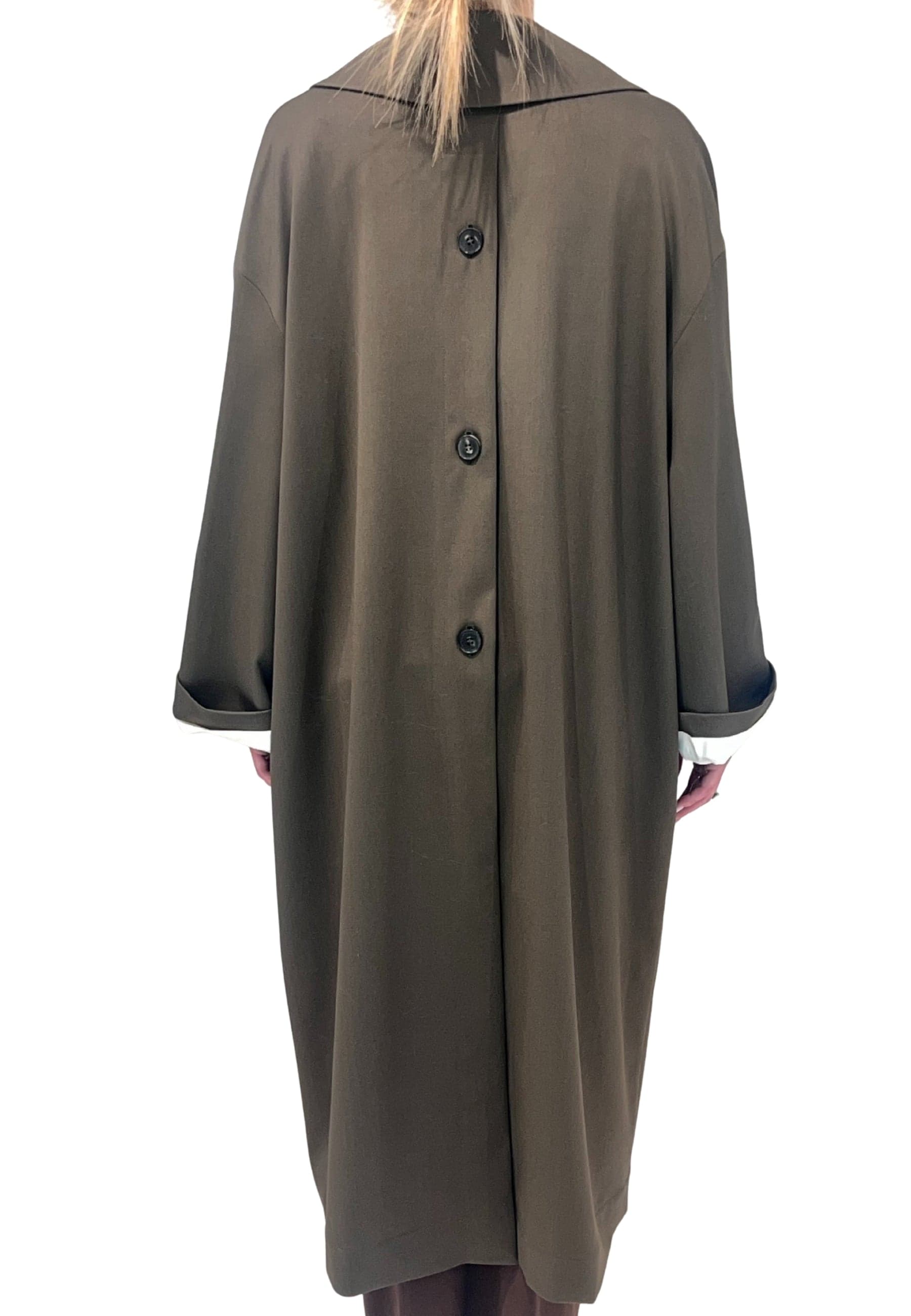 PDR Cappoto Donna marrone oliva da donna in Cappotti Drestige - Casamassima, commercioVirtuoso.it