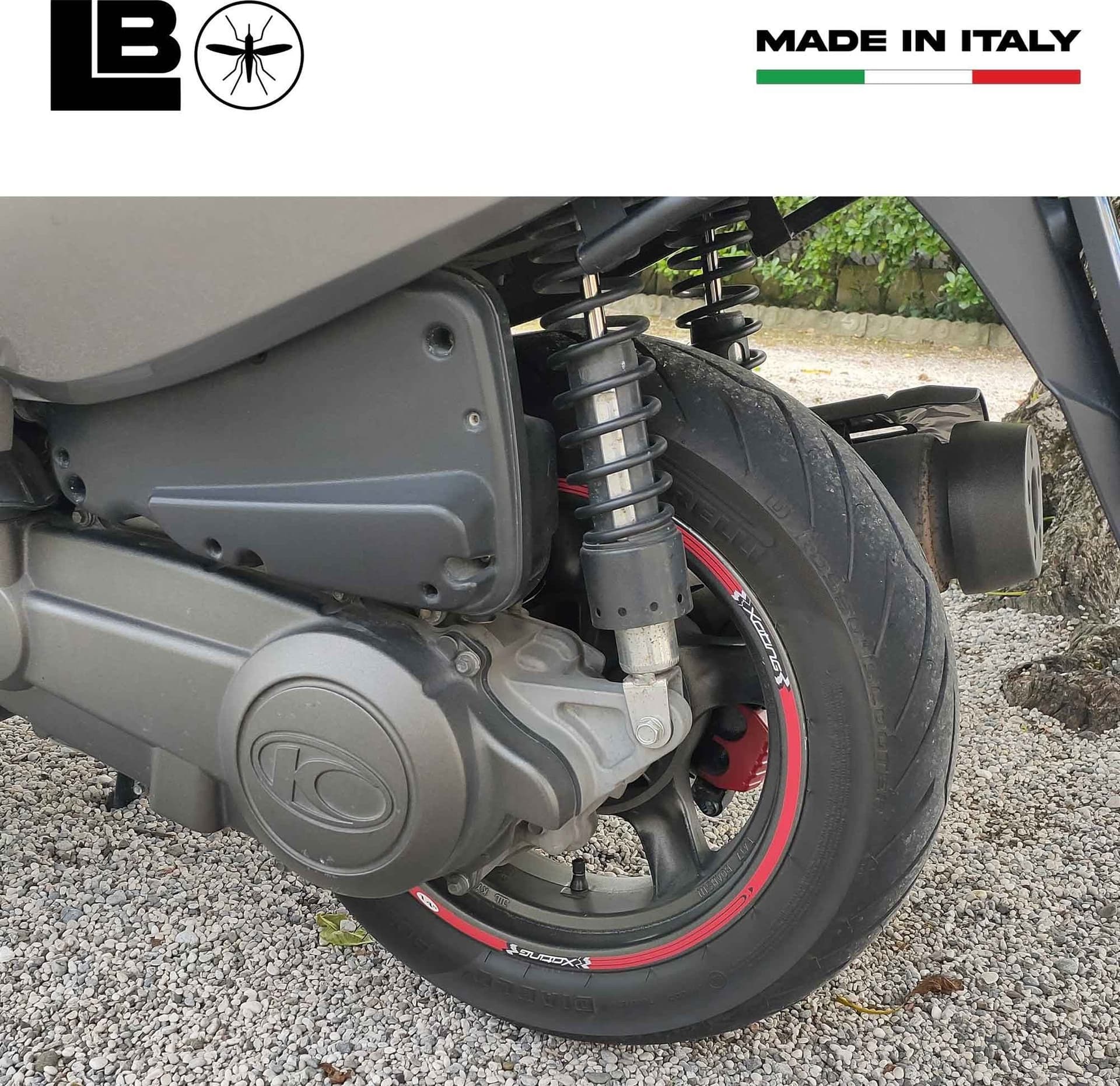 STRISCE ADESIVE per CERCHI compatibili per SCOOTER XCITING 300 - 400 - 500 KYMCO in Decalcomanie adesivi e magneti LabelBike - Bibbiano, commercioVirtuoso.it