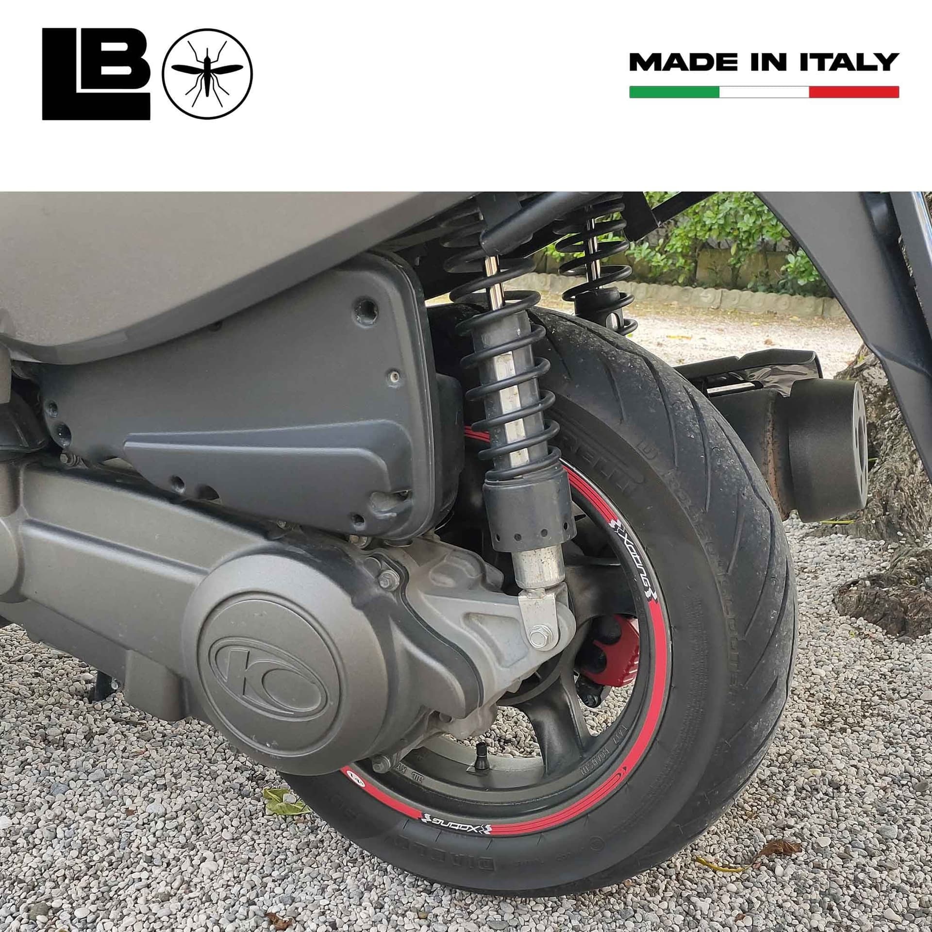 STRISCE ADESIVE per CERCHI compatibili per SCOOTER XCITING 300 - 400 - 500 KYMCO in Decalcomanie adesivi e magneti LabelBike - Bibbiano, commercioVirtuoso.it