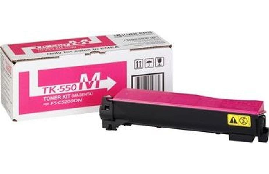 KYOCERA TK-550M Toner Magenta per FS-C5200DN durata 6.000 pagine in formato A4 (ISO/EC 19798) in  Innovamy.it - Milano, commercioVirtuoso.it