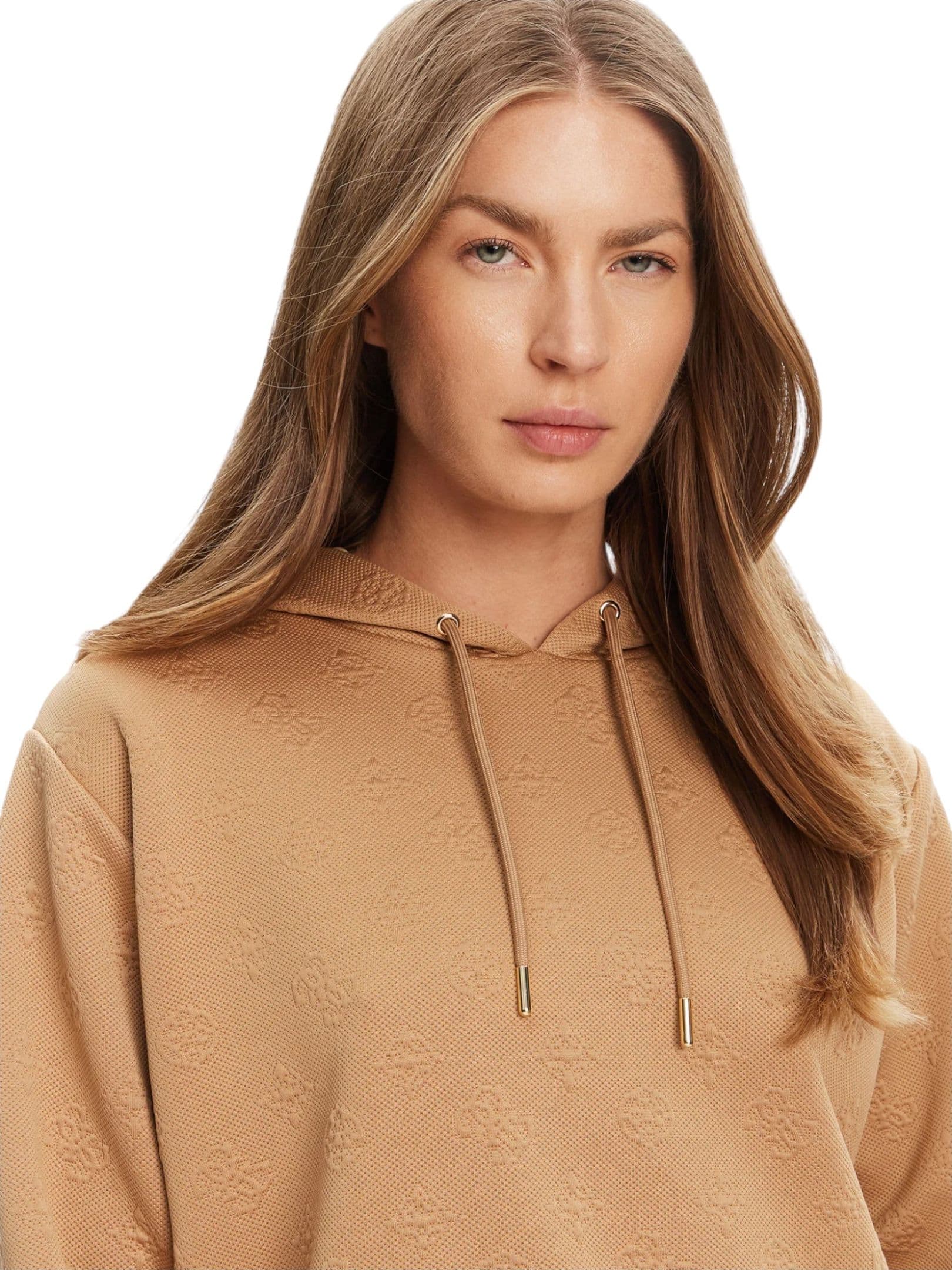 GUESS ACTIVEWEAR Felpa con cappuccio regular fit Donna Guess Activewear Regular Fit da donna in Felpe con cappuccio Drestige - Casamassima, commercioVirtuoso.it