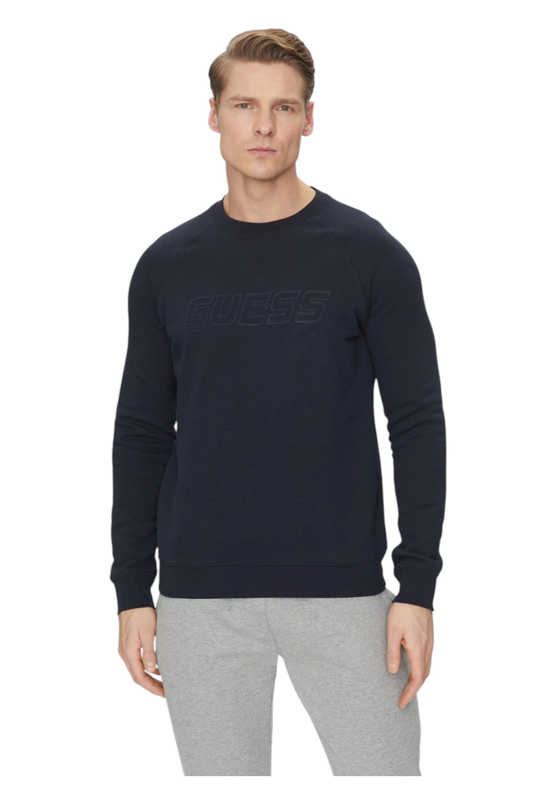 GUESS ACTIVEWEAR Felpa Uomo Guess Activewear Regular Fit da uomo in Felpe con cappuccio Drestige - Casamassima, commercioVirtuoso.it