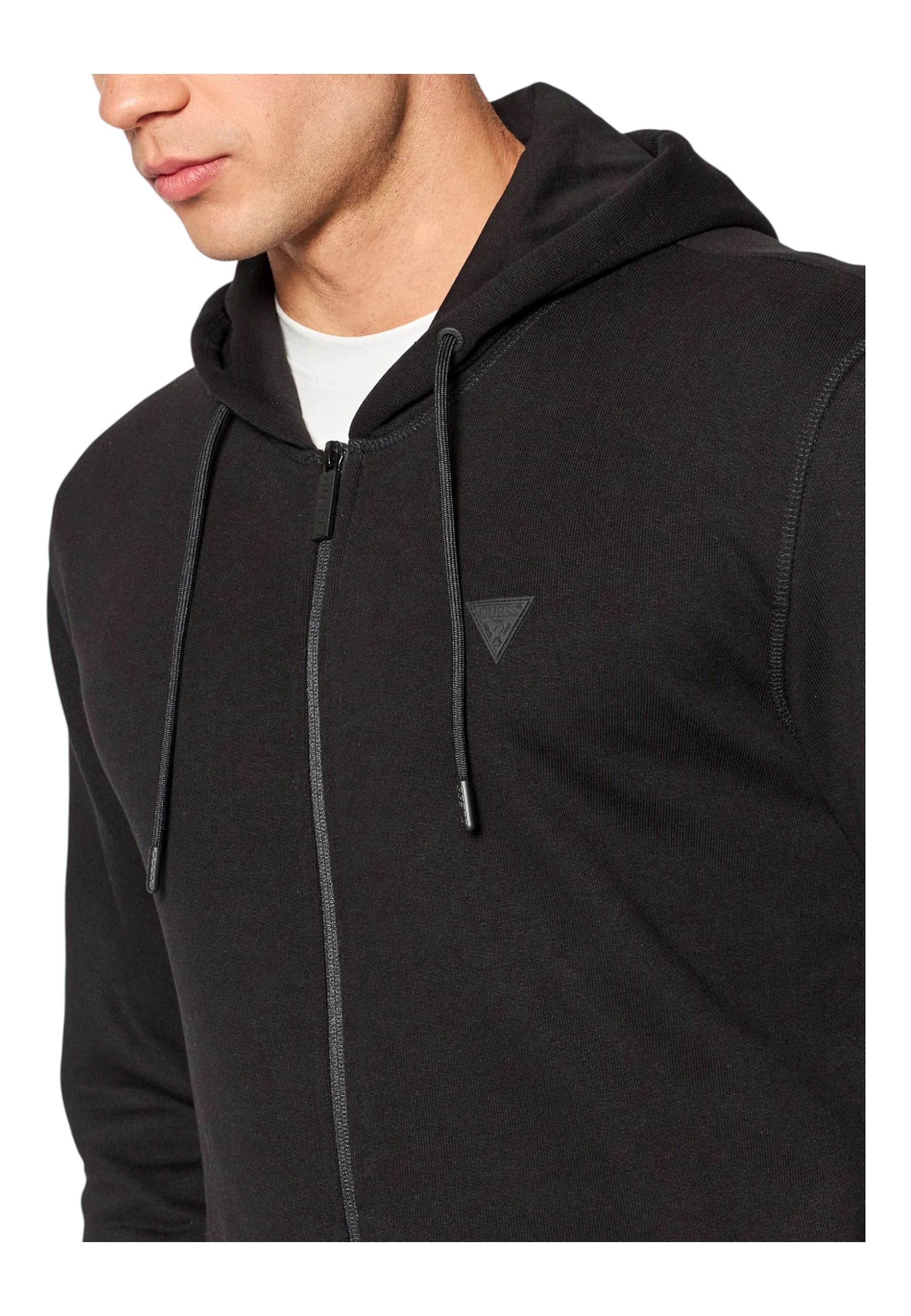 GUESS ACTIVEWEAR Felpa full zip Uomo Guess Activewear da uomo in Felpe senza cappuccio Drestige - Casamassima, commercioVirtuoso.it