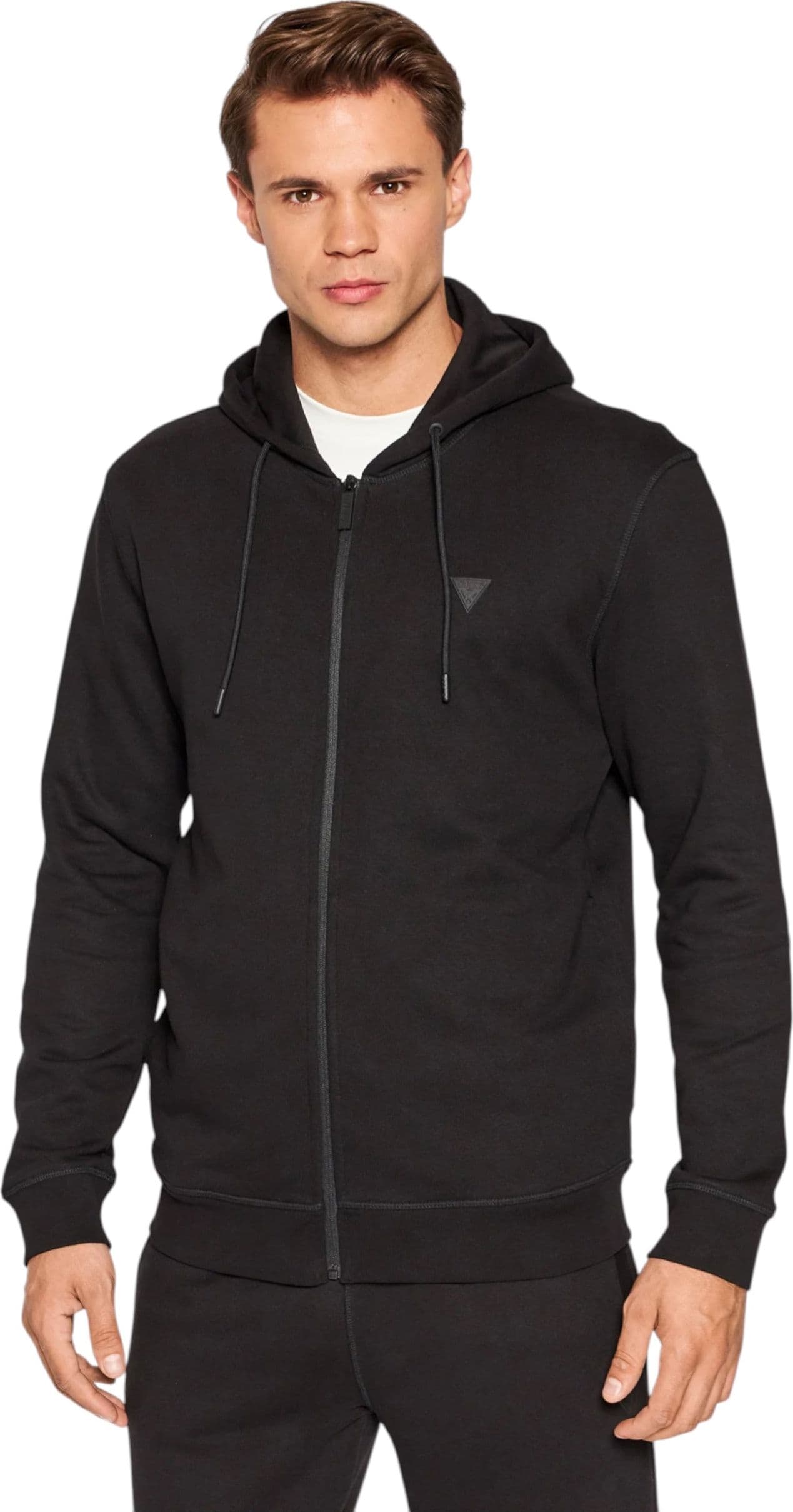 GUESS ACTIVEWEAR Felpa full zip Uomo Guess Activewear da uomo in Felpe senza cappuccio Drestige - Casamassima, commercioVirtuoso.it