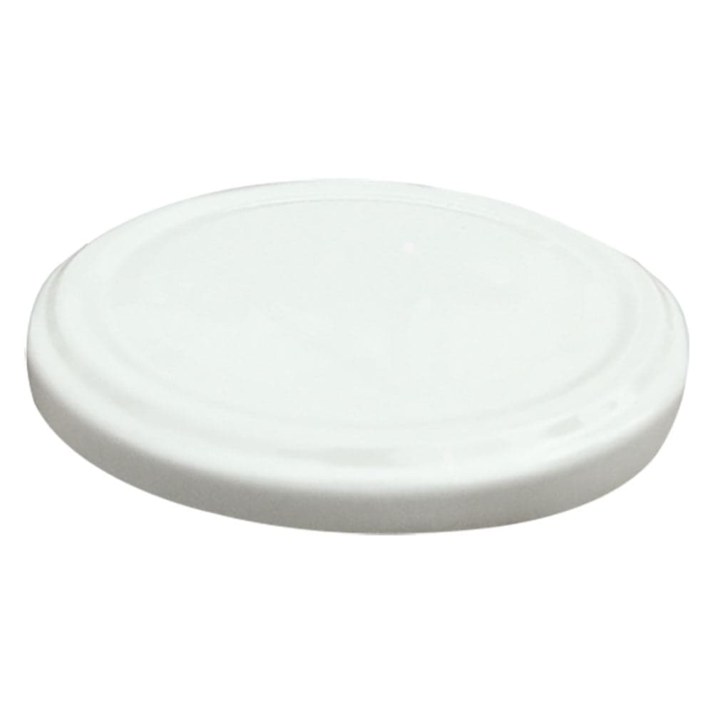 Tappo Per Vaso Vetro 'Boccaccio' Ø Mm 110 - Cf. 30 Pz Bianco - Senza Marca