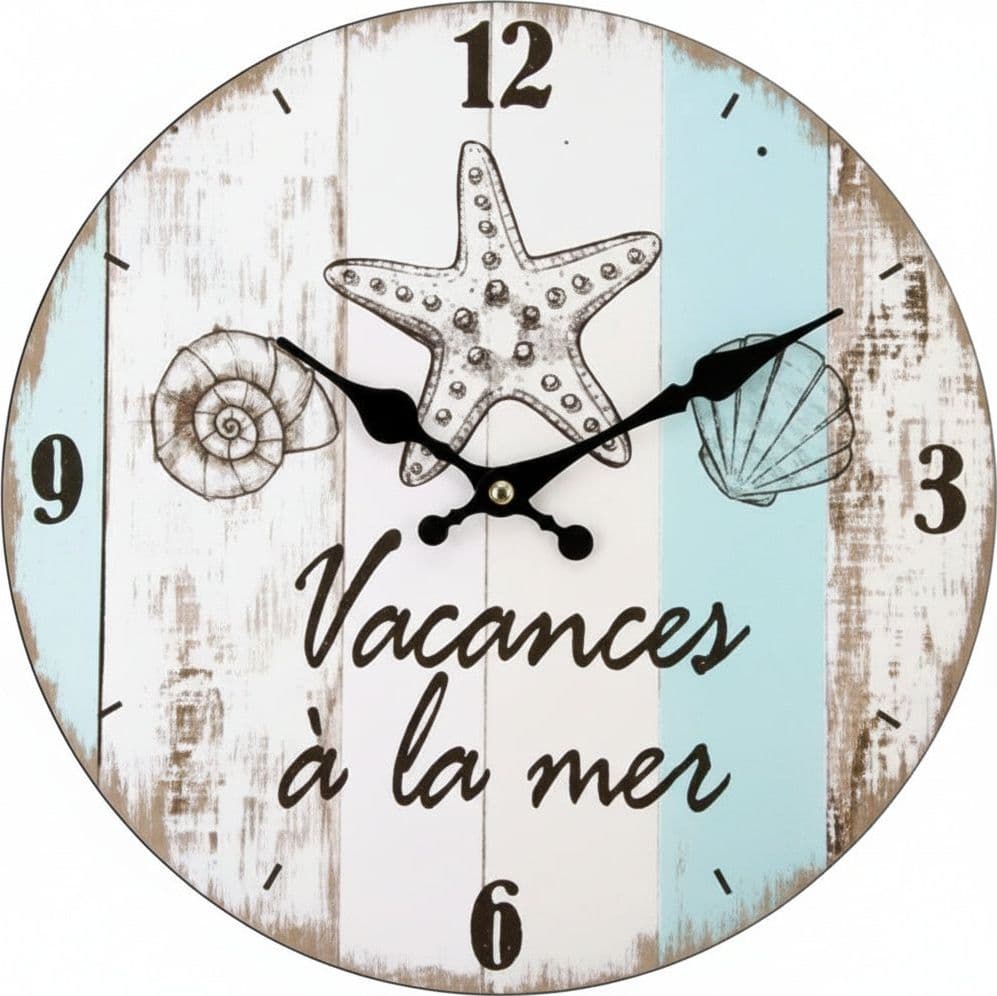 Orologio Muro Vacances a La Mer Ø 30 mm cm Xtra