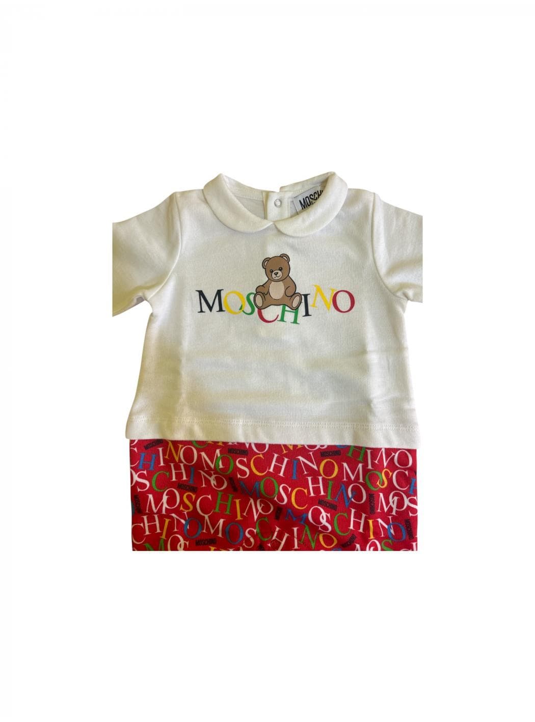 moschino Tutina Bambina Moschino MMY06Z_ROSSO da bambino in Completi due pezzi con gonna Drestige - Casamassima, commercioVirtuoso.it