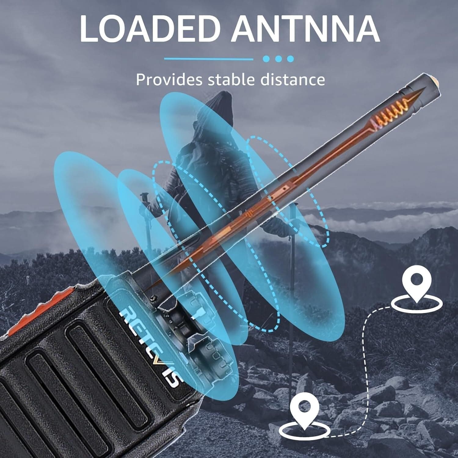 Retevis RT24 Walkie-Talkie Ricetrasmittenti PMR446 Licenza Libera 16 Canali X2 in Ricetrasmettitori CL Store - Battipaglia, commercioVirtuoso.it