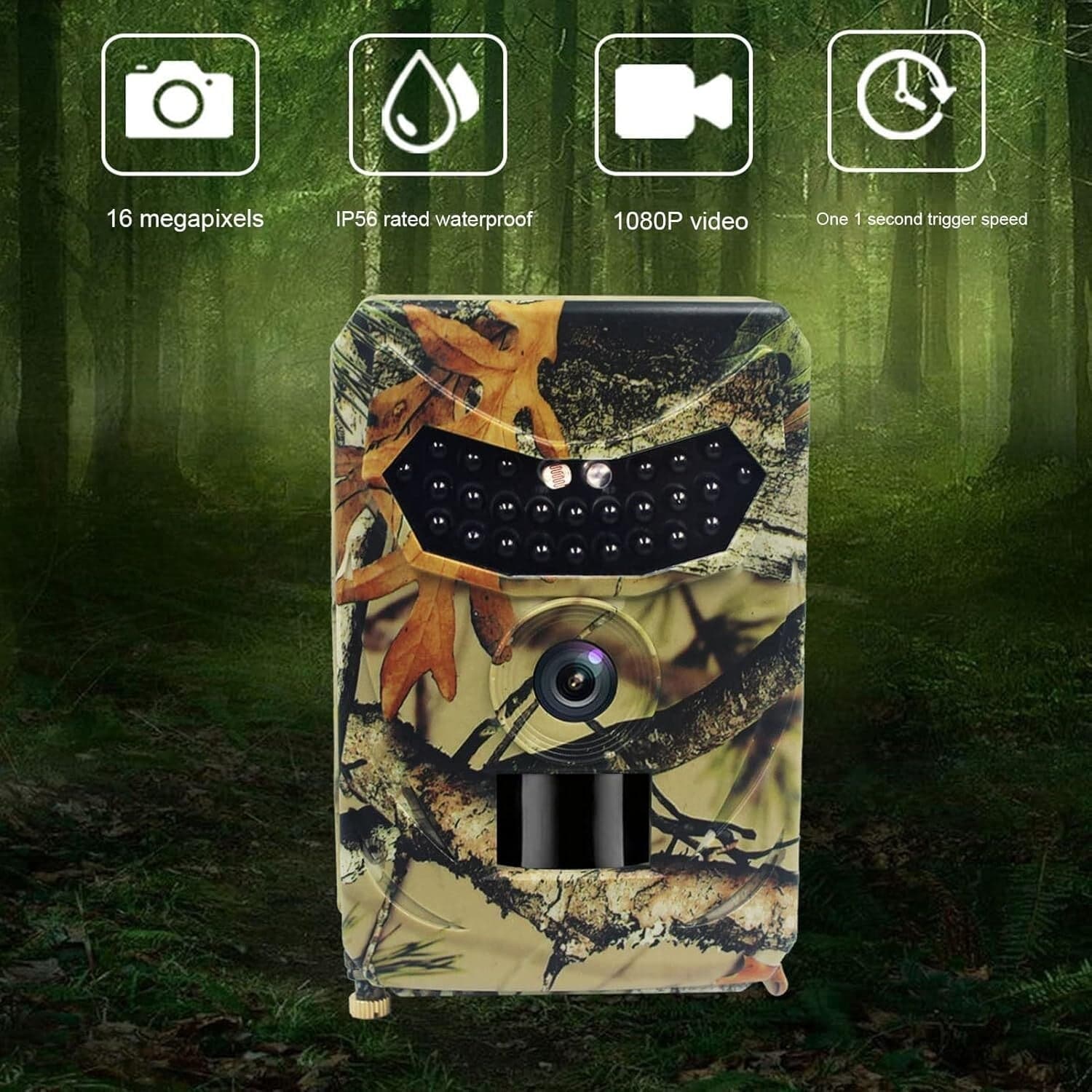 Fototrappola Telecamera caccia impermeabile per il monitoraggio fauna selvatica in Macchine fotografiche da caccia CL Store - Battipaglia, commercioVirtuoso.it