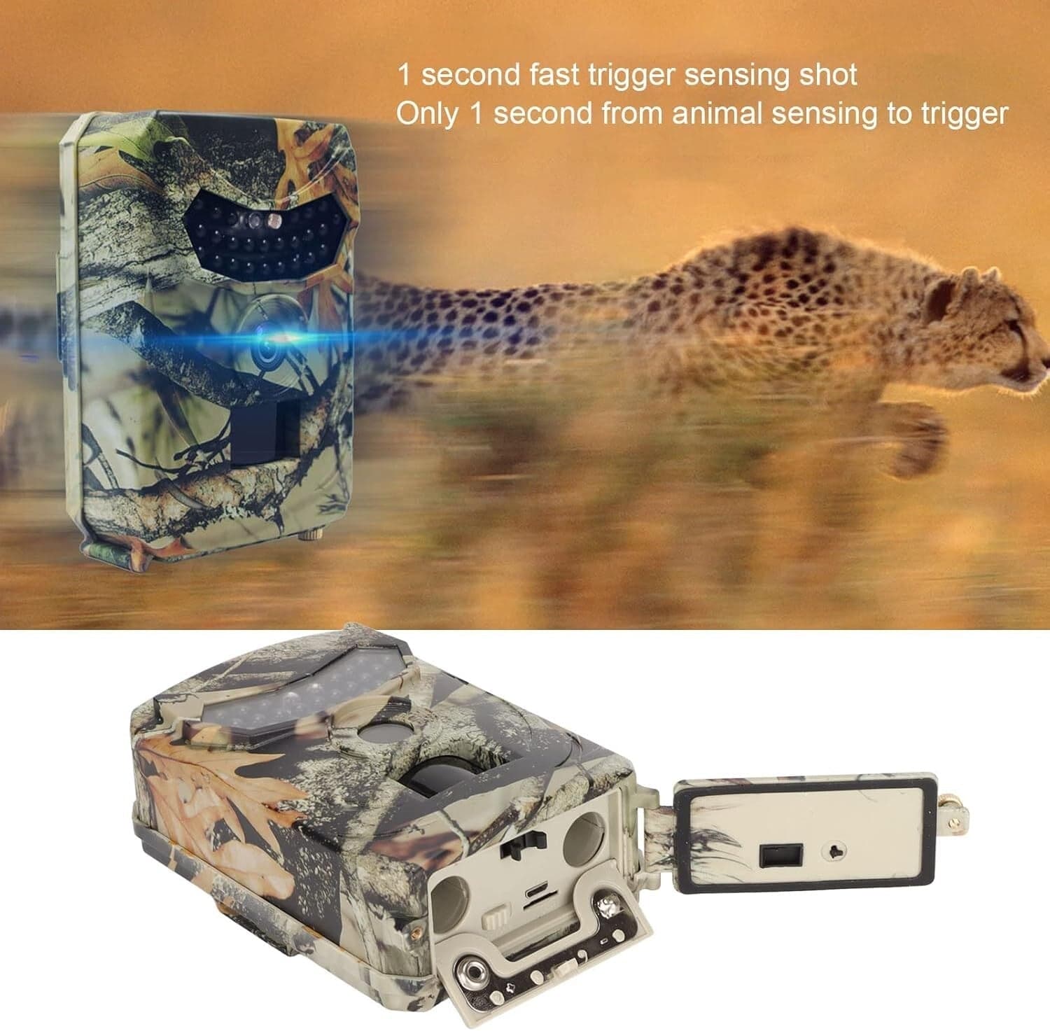 Fototrappola Telecamera caccia impermeabile per il monitoraggio fauna selvatica in Macchine fotografiche da caccia CL Store - Battipaglia, commercioVirtuoso.it