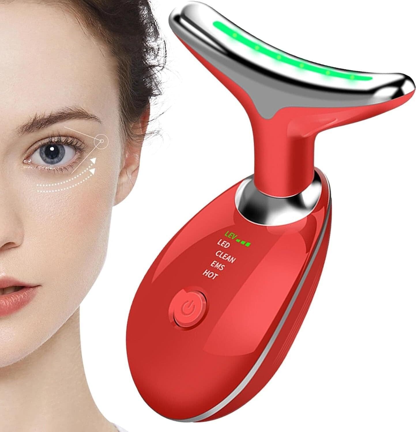 Massaggiatore per viso ricaricabile per la riduzione delle rughe a luce pulsata in Apparecchi per tonificare e per pulizia viso CL Store - Battipaglia, commercioVirtuoso.it