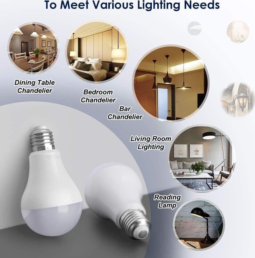 Lampadina LED E27 14W, Luce Bianca Naturale 4000K, 1500+10lm, Super Luminoso in Lampadine a LED CL Store - Battipaglia, commercioVirtuoso.it