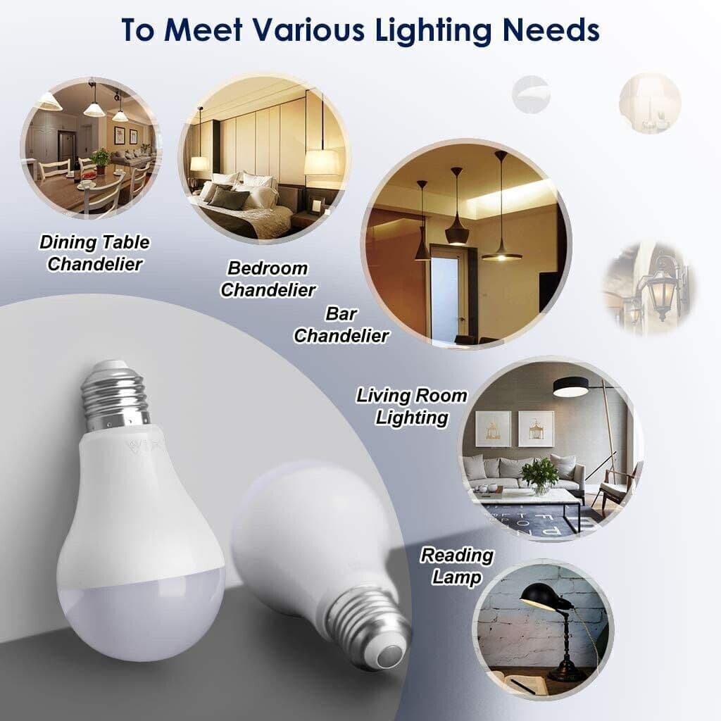 Lampadina LED E27 14W, Luce Bianca Naturale 4000K, 1500+10lm, Super Luminoso in Lampadine a LED CL Store - Battipaglia, commercioVirtuoso.it