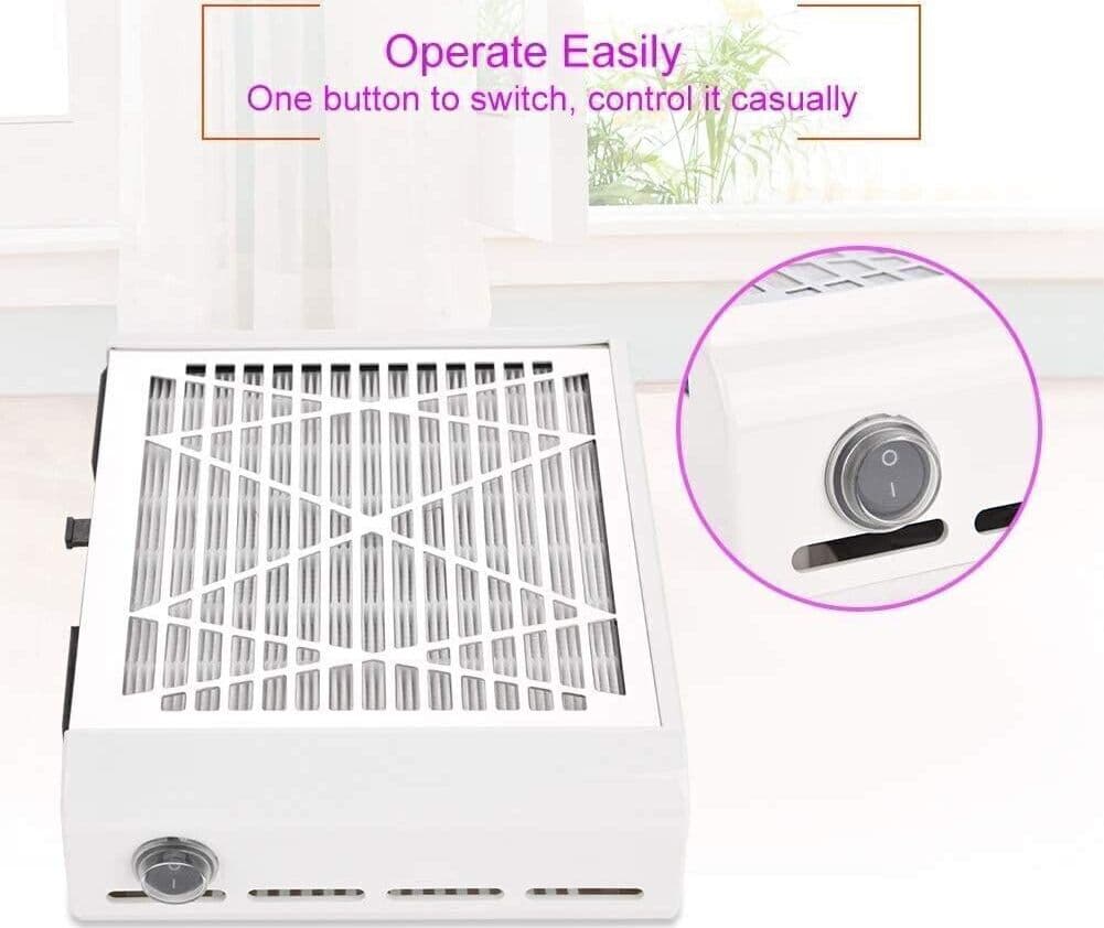 Aspiratore per unghie professionale, Aspirapolvere Elettrico a basso rumore con in Frese per unghie CL Store - Battipaglia, commercioVirtuoso.it