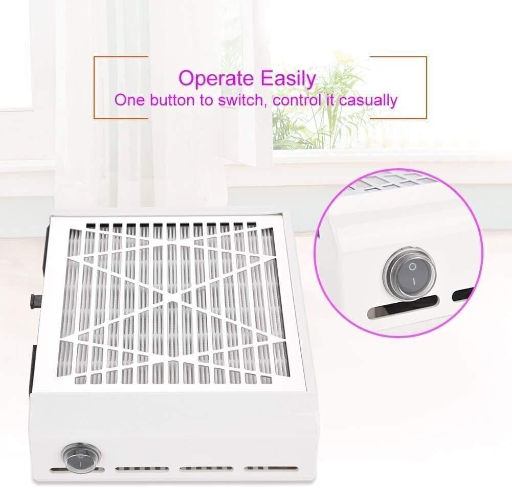 Aspiratore per unghie professionale, Aspirapolvere Elettrico a basso rumore con in Frese per unghie CL Store - Battipaglia, commercioVirtuoso.it