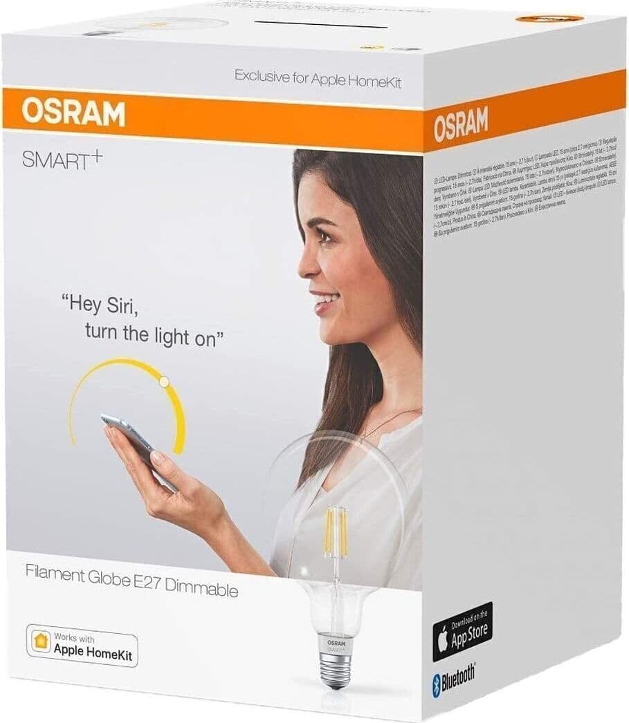 Osram Smart+ Lampadina LED a F ilamento Bluetooth Compatibile con Apple Homekit in Lampadine a LED CL Store - Battipaglia, commercioVirtuoso.it