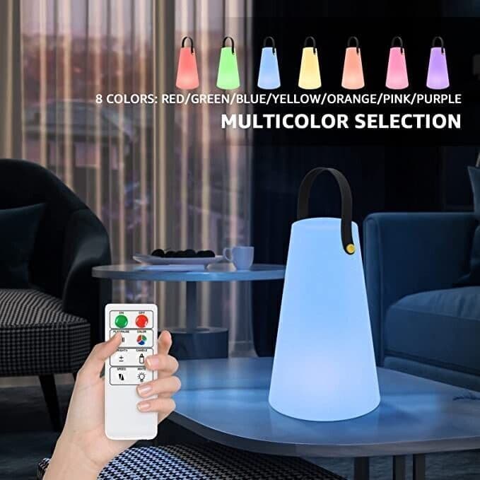 Lampada Da Tavolo Senza Fili A LED 8 Colori Dimmerabile Lampada Da Tavolo IP44 in Lampade da tavolo e abat-jour CL Store - Battipaglia, commercioVirtuoso.it