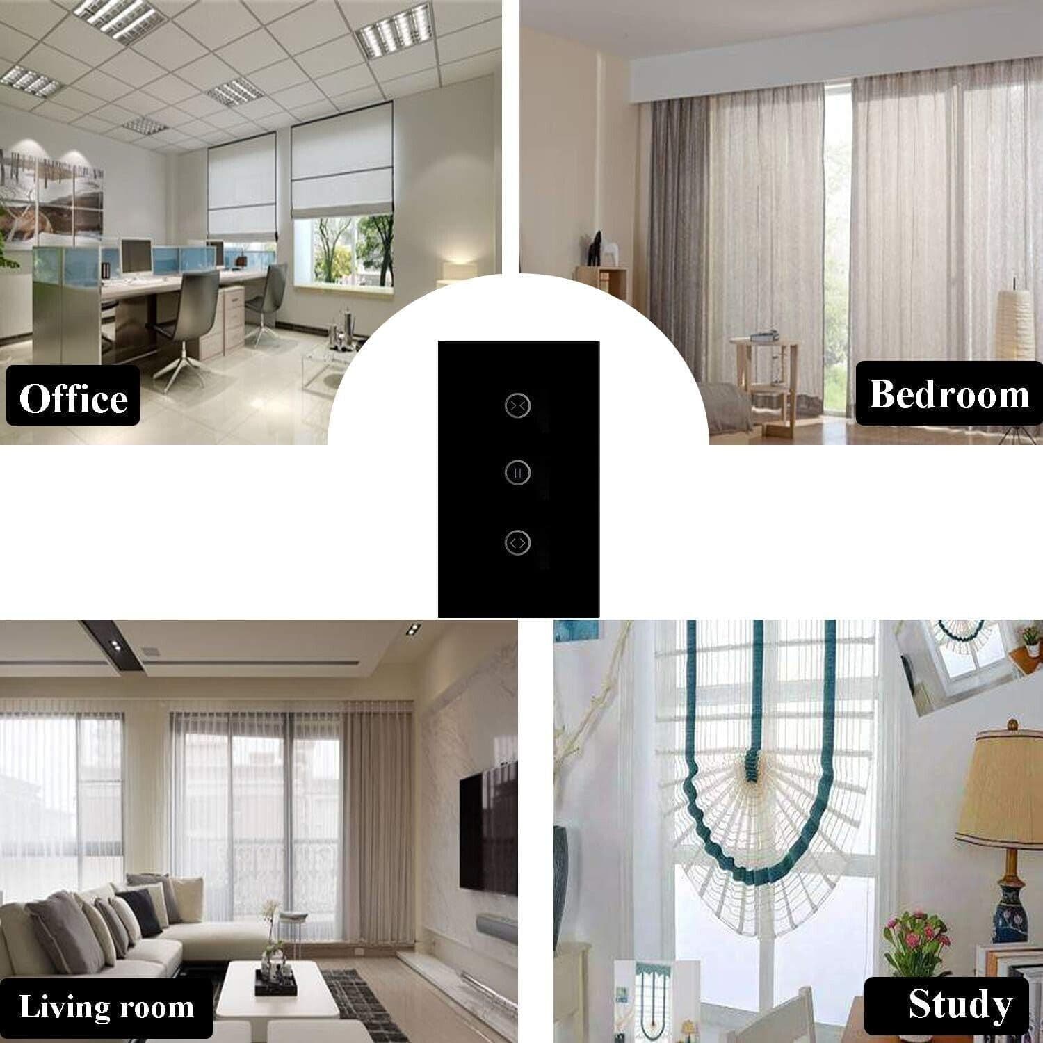 Wi-Fi Curtain Switch, Smart Touch Switch, Controllo Remoto e Vocale in Spine intelligenti e telecomandate CL Store - Battipaglia, commercioVirtuoso.it