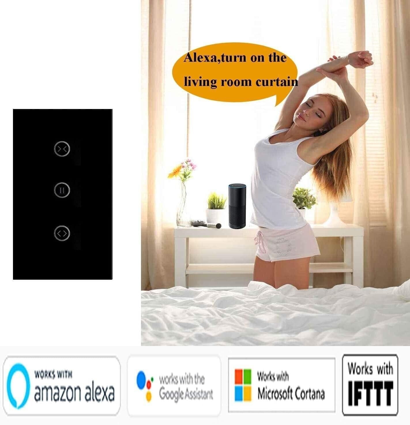 Wi-Fi Curtain Switch, Smart Touch Switch, Controllo Remoto e Vocale in Spine intelligenti e telecomandate CL Store - Battipaglia, commercioVirtuoso.it