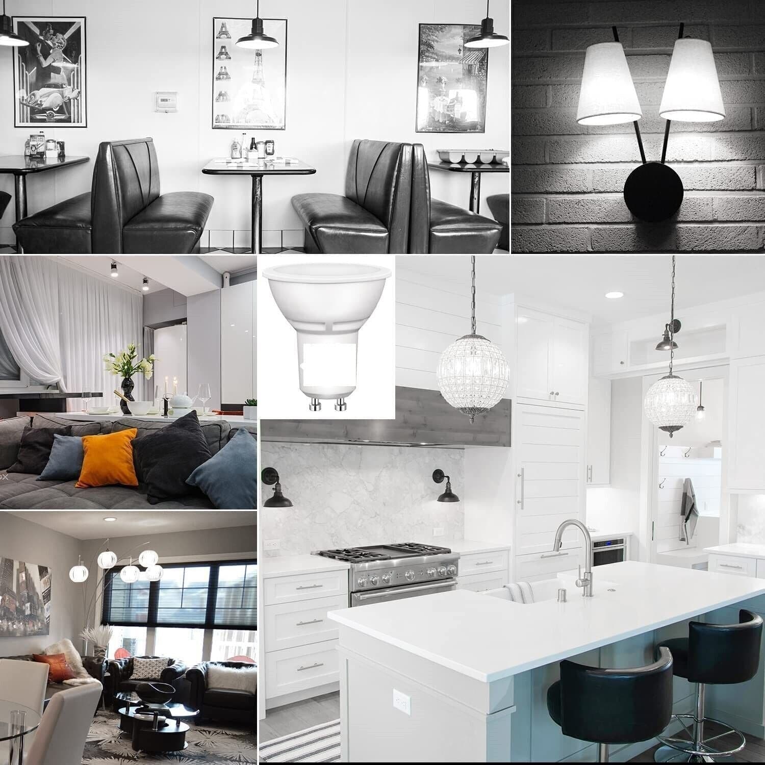 Lampadine LED GU10 5W (10 Pezzi),Luce Bianco Caldo 3000K ,Pari a Faretto Alogeno in Lampadine a LED CL Store - Battipaglia, commercioVirtuoso.it