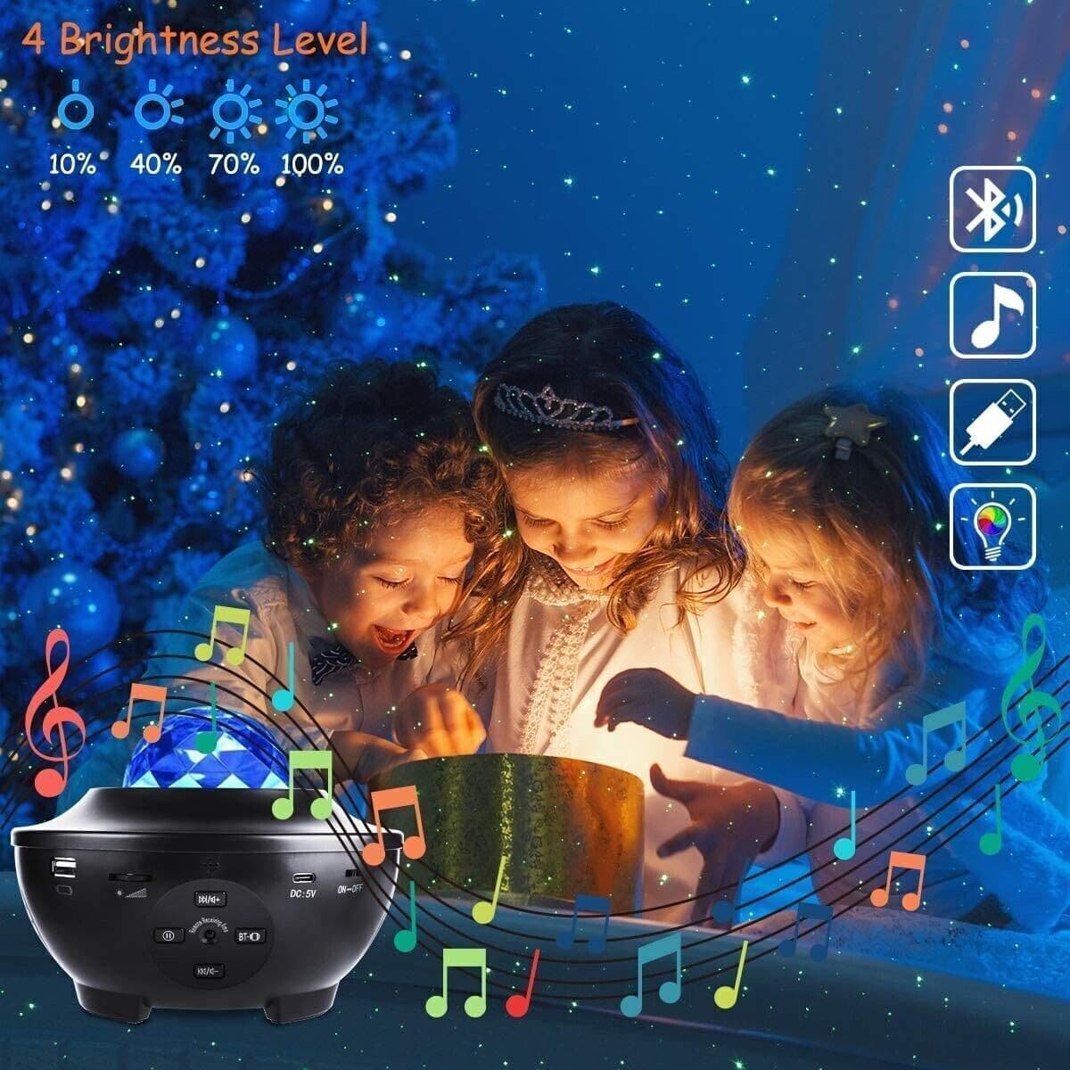 Proiettore di luci notturne a forma di stella, proiettore di luci notturne in Luci notturne per bambini CL Store - Battipaglia, commercioVirtuoso.it