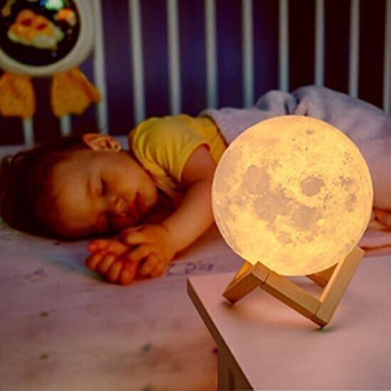Lampada lunare, stampa 3D Luce lunare, Luce notturna Lampada fredda Lampada luna in Luci notturne CL Store - Battipaglia, commercioVirtuoso.it