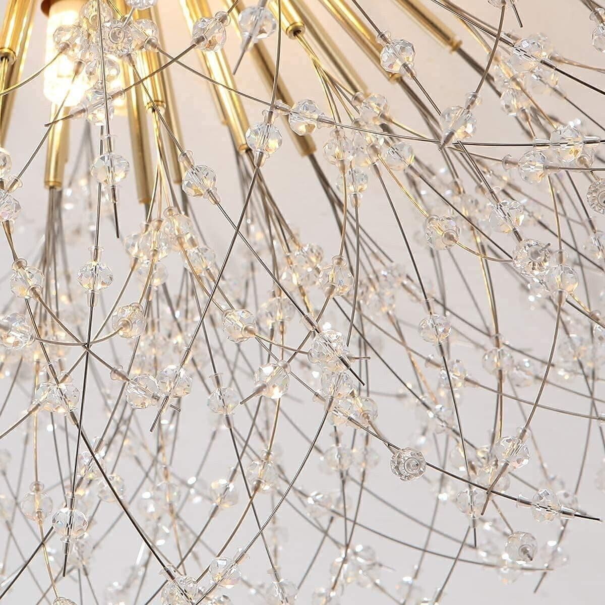 JIINOO Moderna Firework Lampadari, 6-Luci Dente di Leone Lampada da Soffitto in Lampadari CL Store - Battipaglia, commercioVirtuoso.it