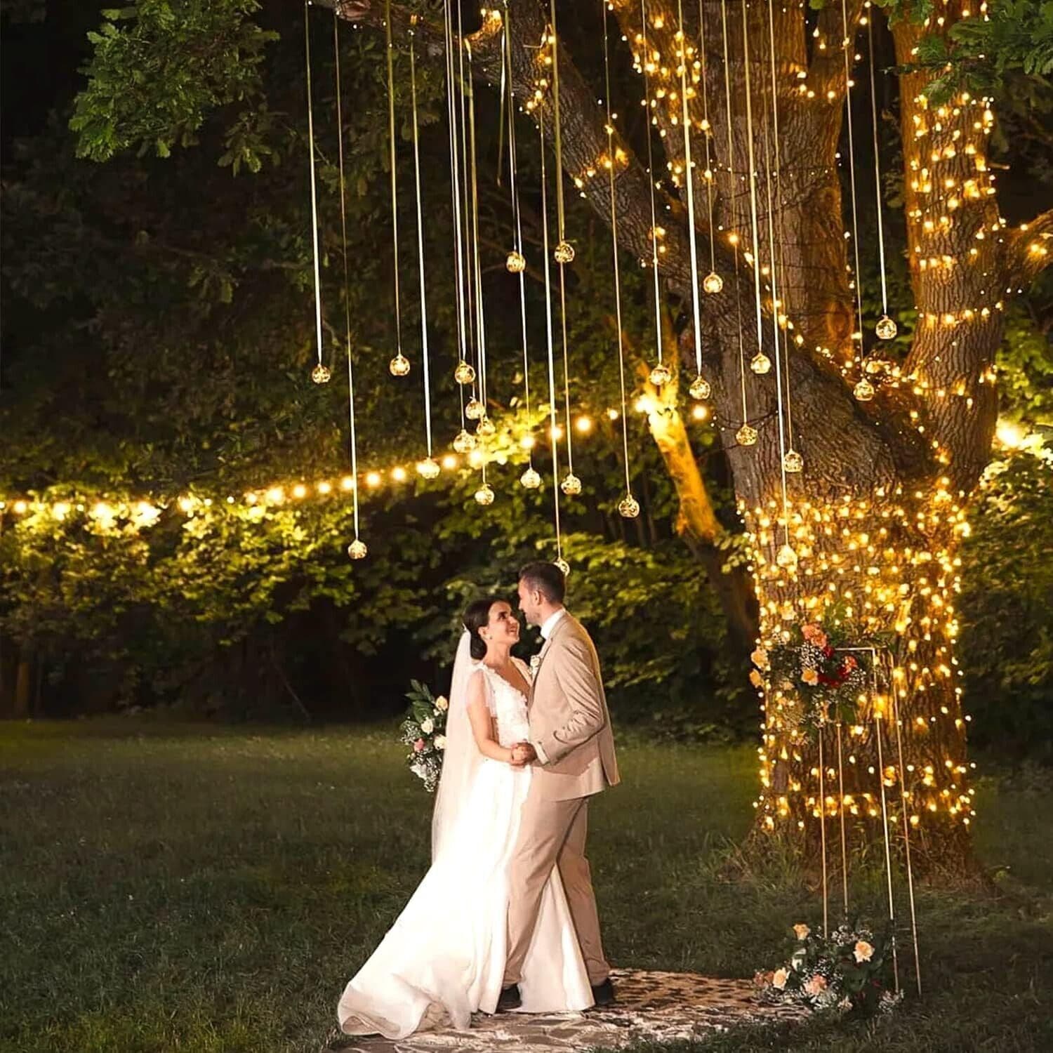66ft 200 luci natalizie a LED per interni ed esterni, luci bianche calde in Catene luminose CL Store - Battipaglia, commercioVirtuoso.it
