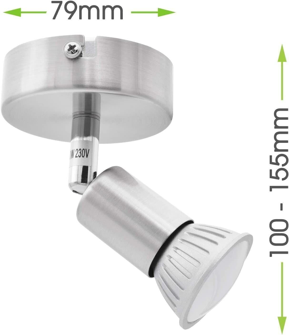 Lumare faretto da soffitto 5W 1 lampada | GU10 400 lumen SMD LED lampada in Faretti da soffitto CL Store - Battipaglia, commercioVirtuoso.it