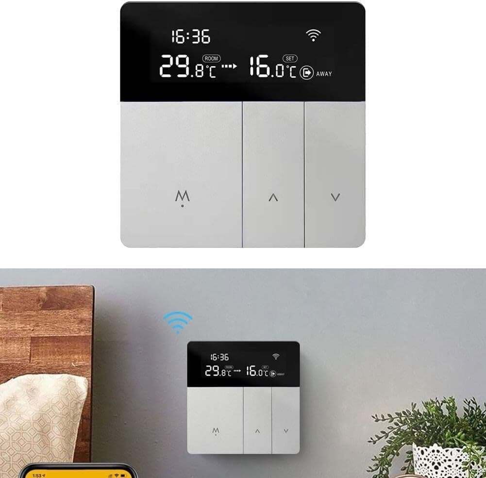 I8 WiFi Termostato Intelligente con Display LCD Termostato Intelligente in Termostati CL Store - Battipaglia, commercioVirtuoso.it