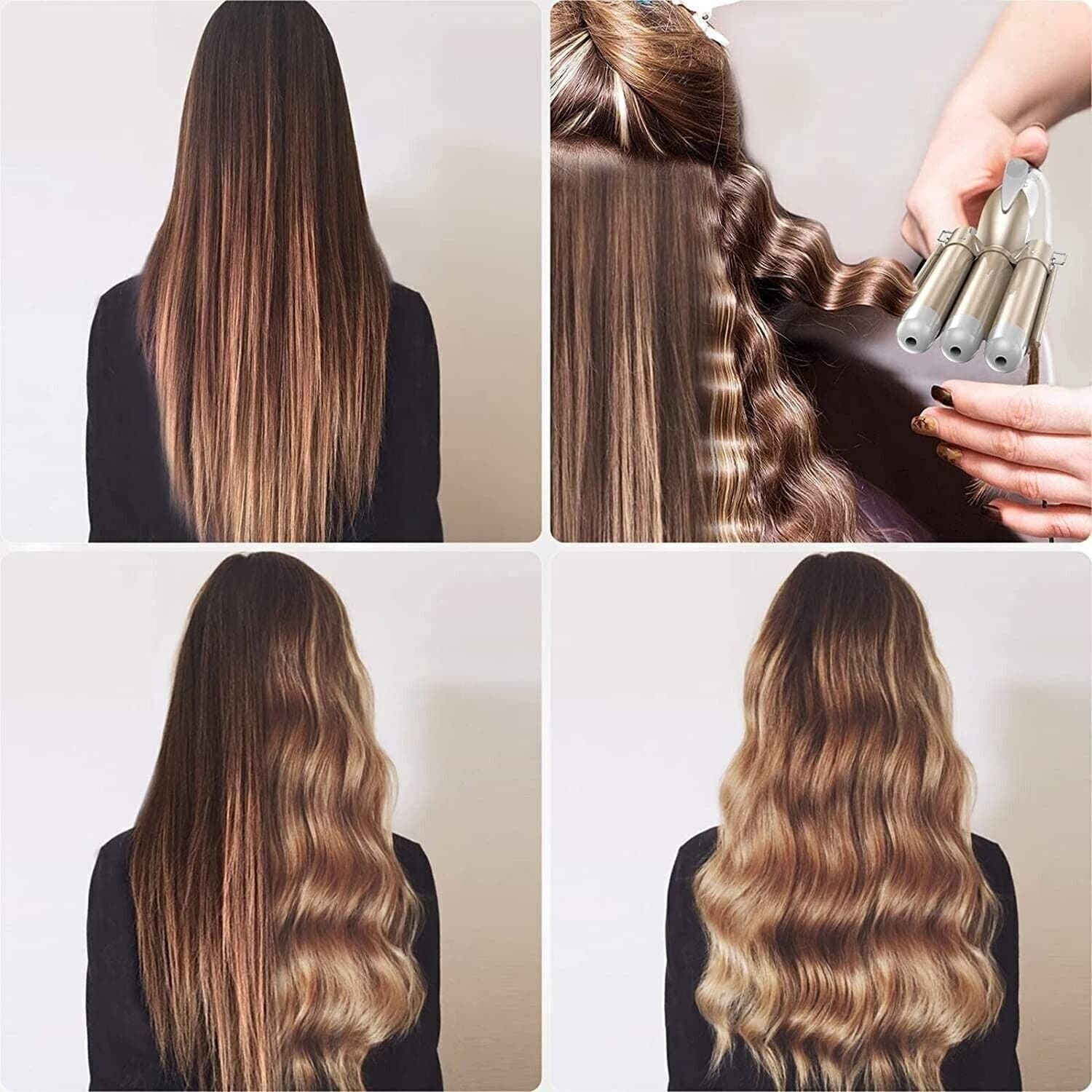 Hair Waver Bacchetta arricciacapelli a 3 cilindri - Arricciacapelli BESTOPE in Arricciacapelli CL Store - Battipaglia, commercioVirtuoso.it