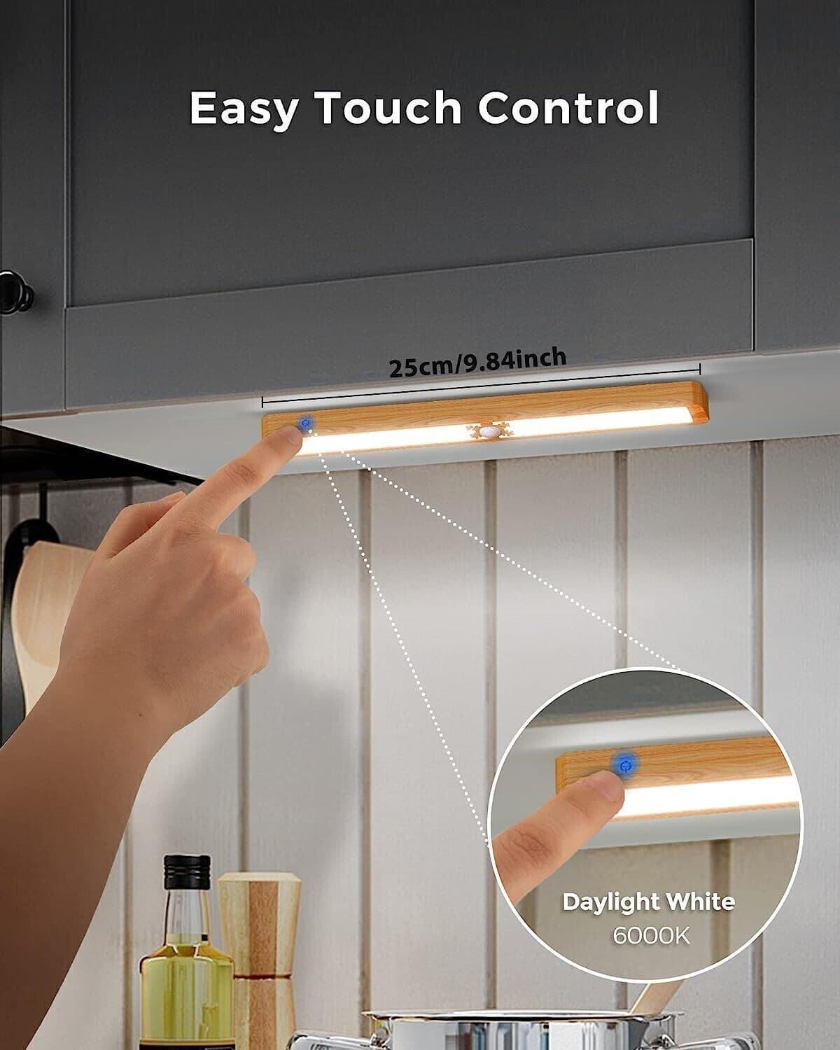 Luce Armadio LED con Sensore, Meiture 40 LED Lampada Armadio con Sensore in Luci notturne CL Store - Battipaglia, commercioVirtuoso.it