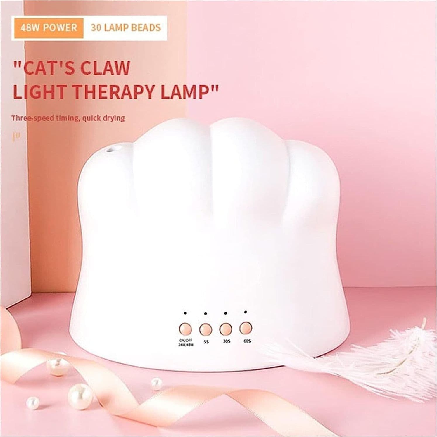 Lampada per Unghie LED UV Lampada per Unghie a LED a Zampa di Gatto, Lampada in Asciuga unghie e lampade UV CL Store - Battipaglia, commercioVirtuoso.it