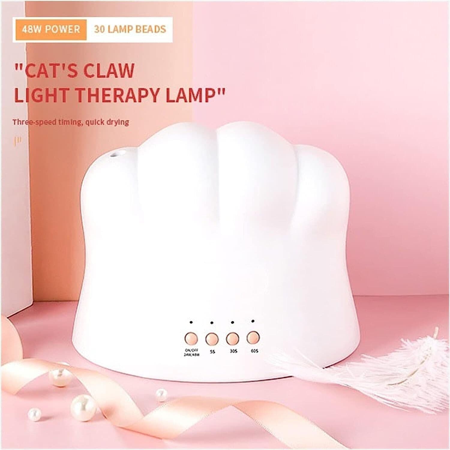 Lampada per Unghie LED UV Lampada per Unghie a LED a Zampa di Gatto, Lampada in Asciuga unghie e lampade UV CL Store - Battipaglia, commercioVirtuoso.it