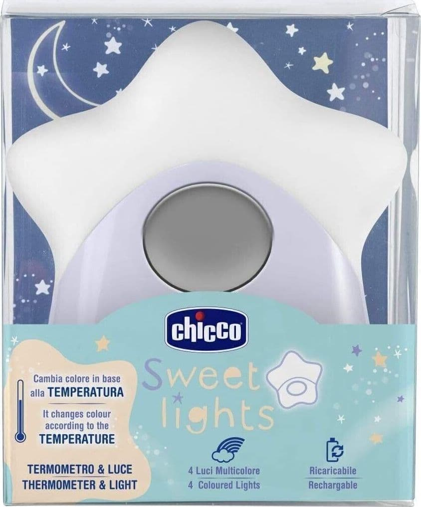 Chicco Luce Termometro Stella, Anti Buio, Bianco, 858 cubic_centimeters, 0.18 in Giochi musicali CL Store - Battipaglia, commercioVirtuoso.it