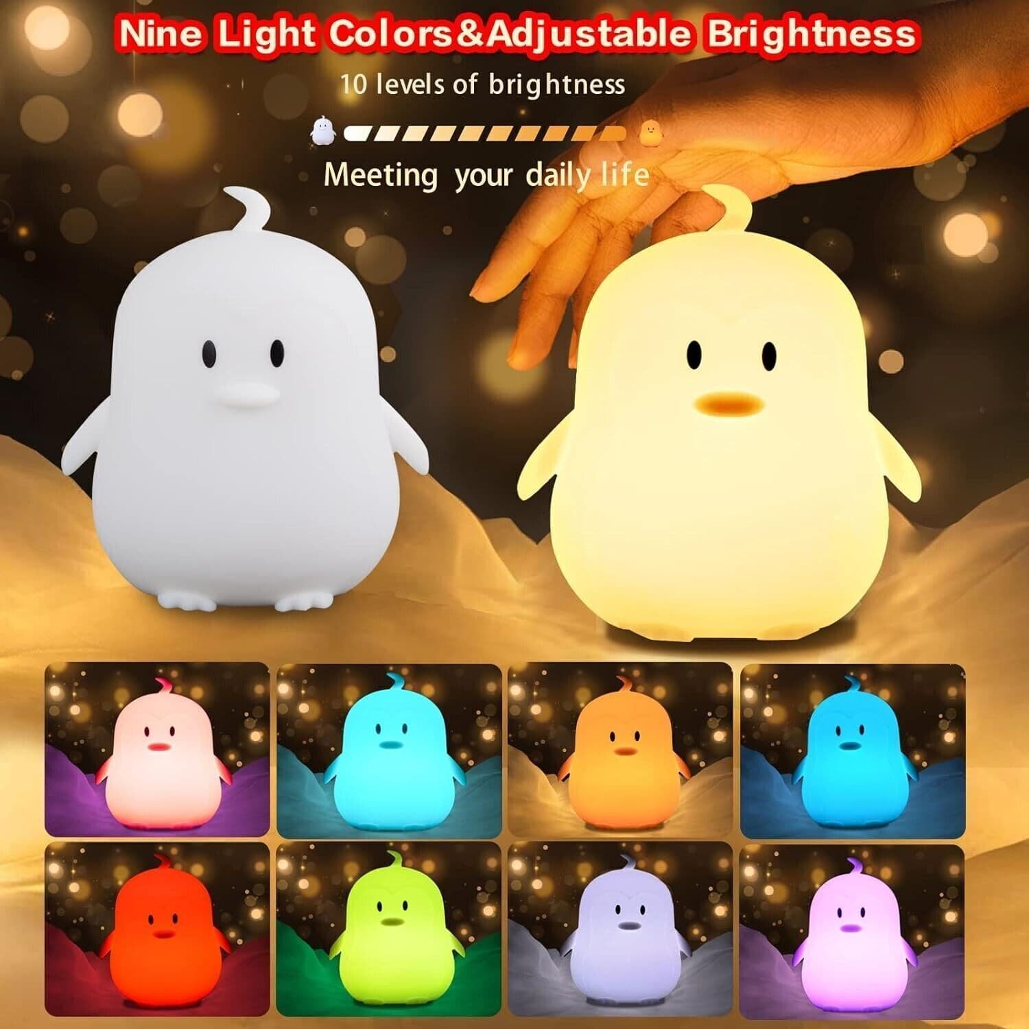 Luce notturna per bambini Luce notturna in silicone Luce notturna in silicone in Luci notturne per bambini CL Store - Battipaglia, commercioVirtuoso.it