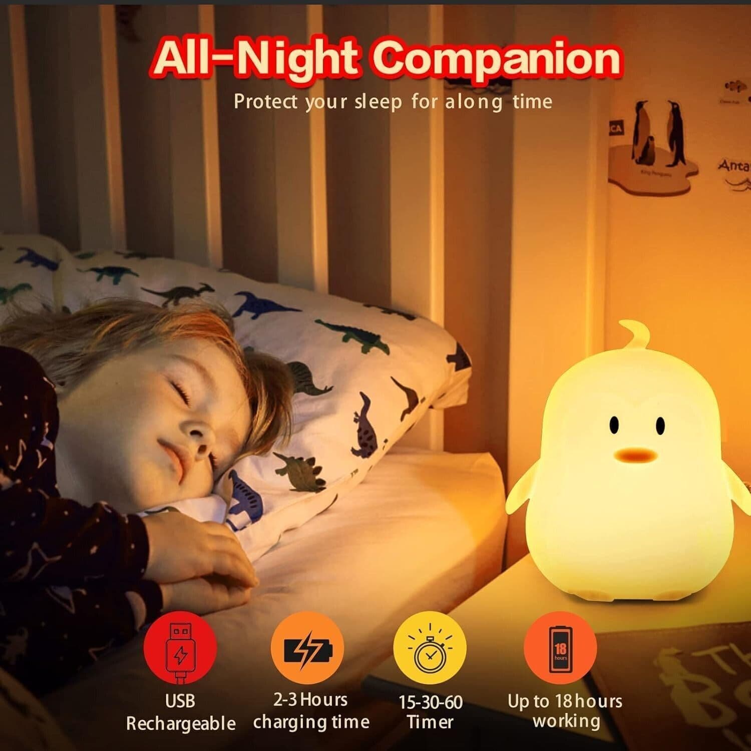 Luce notturna per bambini Luce notturna in silicone Luce notturna in silicone in Luci notturne per bambini CL Store - Battipaglia, commercioVirtuoso.it