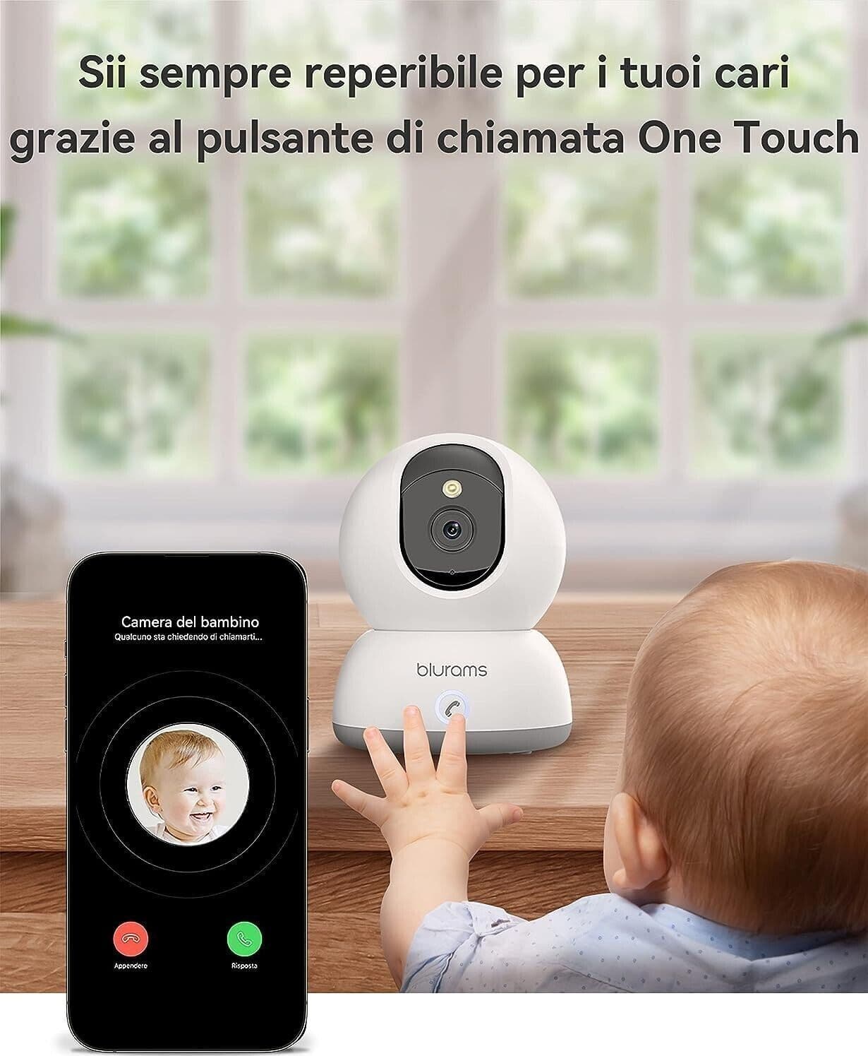 blurams Telecamere Wifi Interne 2K,Videocamera Sorveglianza Interno Wifi in Dom camera CL Store - Battipaglia, commercioVirtuoso.it